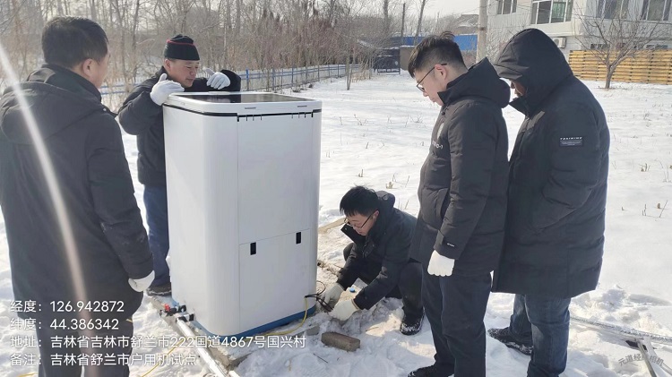 東北寒冷地區(qū)農村生活污水處理設備案例